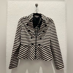 WHBM Stripped knit jacket